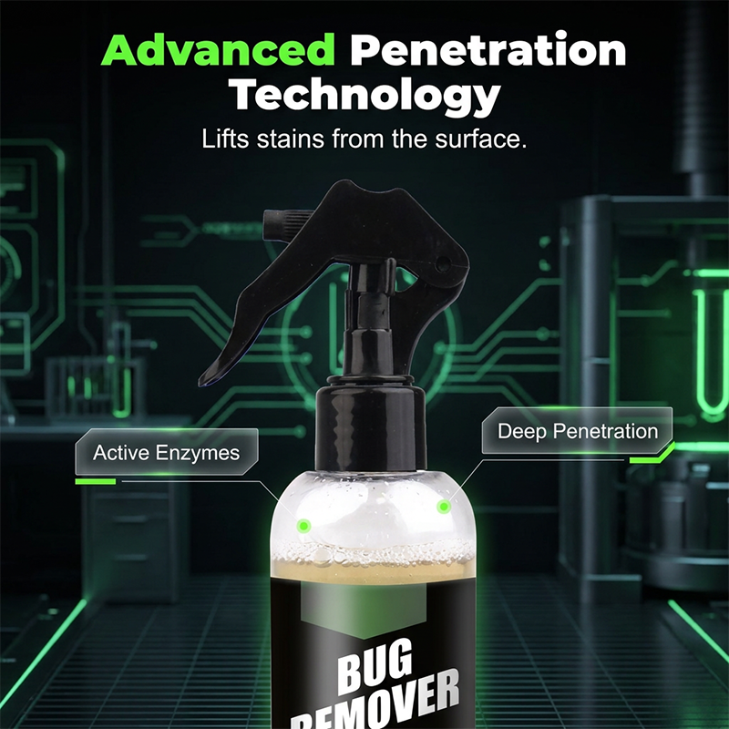 Spray Removedor de Suciedad de Insectos para Automóvil