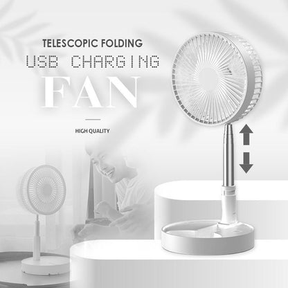 🌀 ¡50% DE DESCUENTO AHORA! 🔋 Ventilador USB Plegable y Telescópico – Altura ajustable, silencioso y portátil – perfecto para escritorio, viajes o uso al aire libre 💨