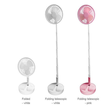 🌀 ¡50% DE DESCUENTO AHORA! 🔋 Ventilador USB Plegable y Telescópico – Altura ajustable, silencioso y portátil – perfecto para escritorio, viajes o uso al aire libre 💨