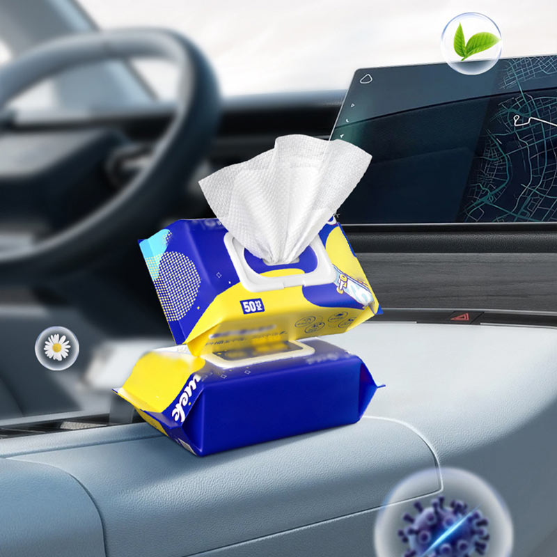 Toallitas Limpiadoras Multiusos para Interior de Auto y Carro