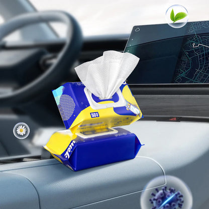 Toallitas Limpiadoras Multiusos para Interior de Auto y Carro