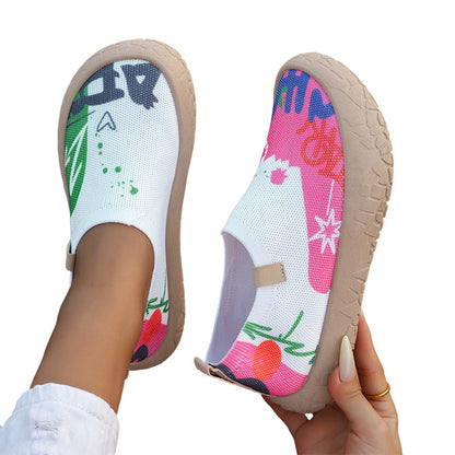 Tenis Cómodos para Mujer, Estilo Slip-On Ligero y Transpirable para Caminar