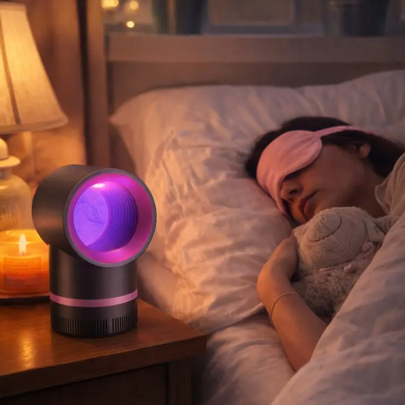 Trampa para Mosquitos LED Segura y Sin Químicos