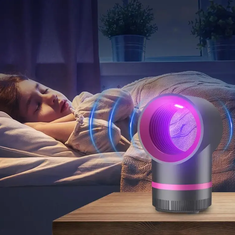 Trampa para Mosquitos LED Segura y Sin Químicos