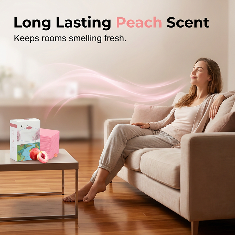 🧹 ¡TIEMPO LIMITADO 50% DE DESCUENTO! ✨ Bandejas para limpiar suelos de melocotón – 60 rodajas, de disolución rápida, sin 🍑 manchas