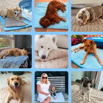 Tapete Refrescante para Perro - 4 Veces Más Frío para el Verano