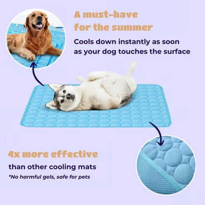 Tapete Refrescante para Perro - 4 Veces Más Frío para el Verano
