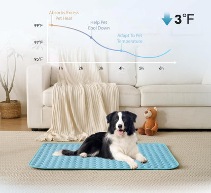 Tapete Refrescante para Perro - 4 Veces Más Frío para el Verano