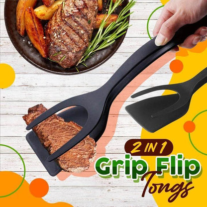 🥓🍳 Alicates de agarre 2 en 1 (compre más y ahorre más✨)