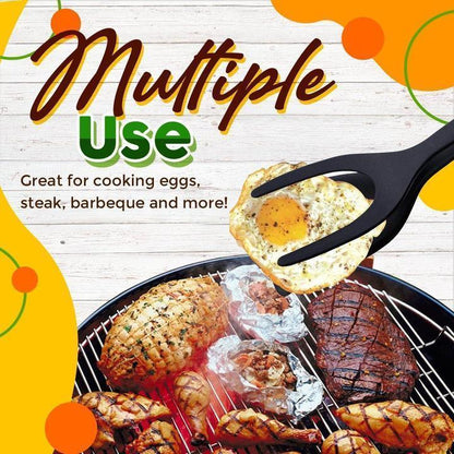 🥓🍳 Alicates de agarre 2 en 1 (compre más y ahorre más✨)
