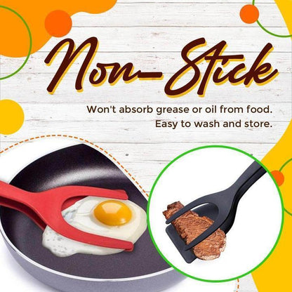 🥓🍳 Alicates de agarre 2 en 1 (compre más y ahorre más✨)