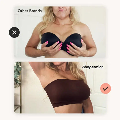 Brasier Strapless Convertible Tipo Bandeau para Mujer