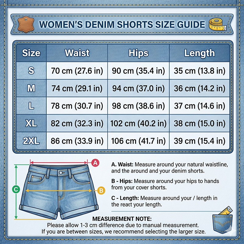 Shorts de Mezclilla para Mujer con Valenciana de Moda