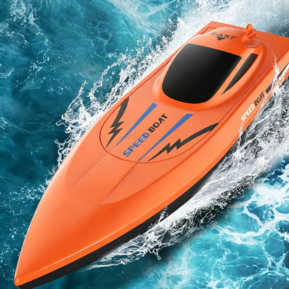 🎮 🚢¡MITAD DE PRECIO! Lancha RC de alta velocidad 2.4G con doble motor 🌊 ⚡ – 50% DE DESCUENTO（Oferta del día）
