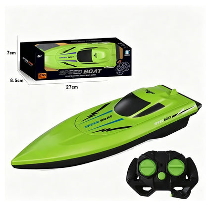 🎮 🚢¡MITAD DE PRECIO! Lancha RC de alta velocidad 2.4G con doble motor 🌊 ⚡ – 50% DE DESCUENTO（Oferta del día）