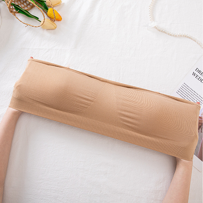 Brasier Bandeau para Mujer Sin Varillas con Tirantes Removibles
