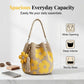 Bolsa Bucket Tejida a Crochet para Dama, Estilo Bohemio