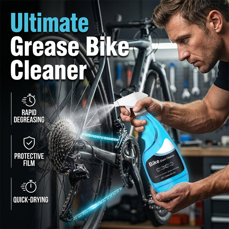 Spray Limpiador Portátil para Cadena de Bicicleta - Fórmula Antioxidante