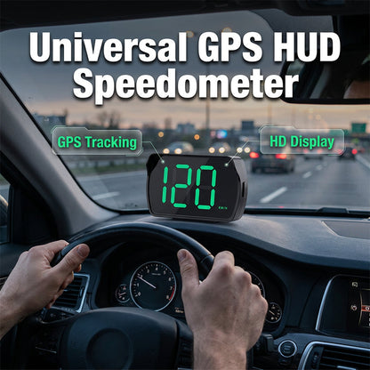 Velocímetro Head-Up Display GPS universal para coche