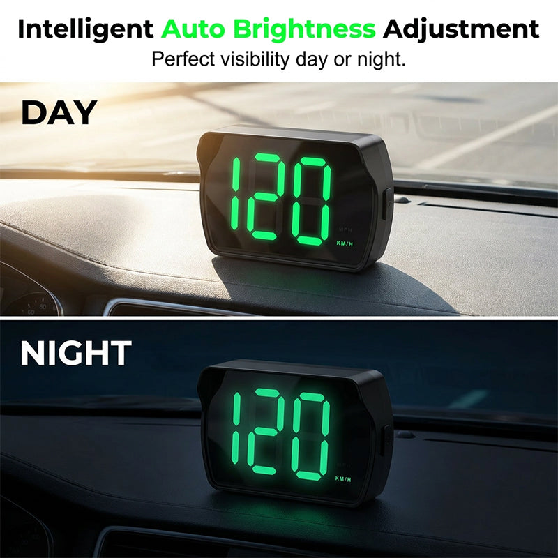 Velocímetro Head-Up Display GPS universal para coche