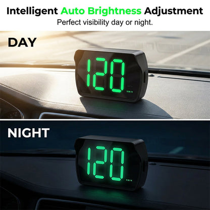 Velocímetro Head-Up Display GPS universal para coche