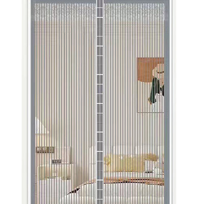 Cortina Mosquitera Magnética de Uso Rudo para Puerta