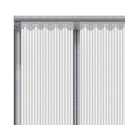 Cortina Mosquitera Magnética de Uso Rudo para Puerta