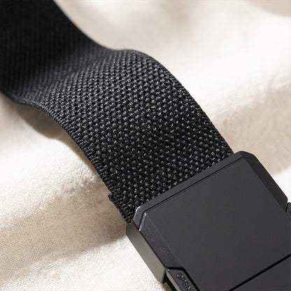 Cinturón Trenzado Elástico para Hombre | Cinto Casual de Lona Resistente