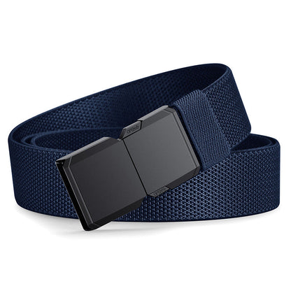 Cinturón Trenzado Elástico para Hombre | Cinto Casual de Lona Resistente