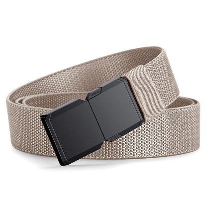 Cinturón Trenzado Elástico para Hombre | Cinto Casual de Lona Resistente