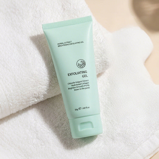 Gel Exfoliante Aclarante con Extractos Herbales para Rostro