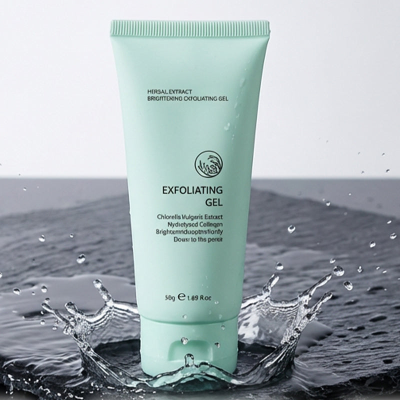 Gel Exfoliante Aclarante con Extractos Herbales para Rostro