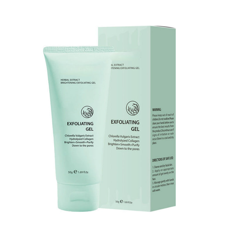 Gel Exfoliante Aclarante con Extractos Herbales para Rostro