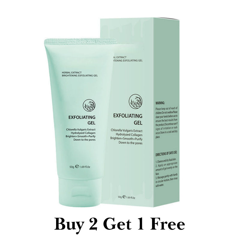 Gel Exfoliante Aclarante con Extractos Herbales para Rostro