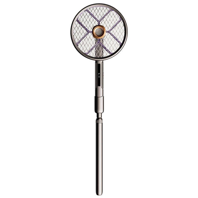 Matamoscas eléctrico telescópico 3 en 1