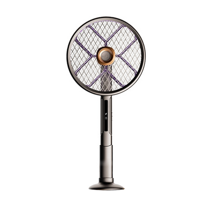 Matamoscas eléctrico telescópico 3 en 1
