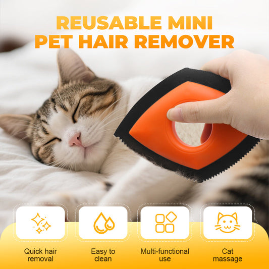 Mini quitapelusas reutilizable para mascotas
