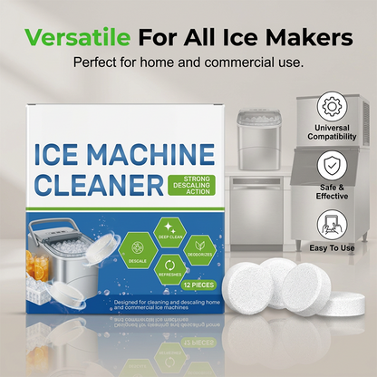 Pastillas limpiadoras universales para máquinas de hielo