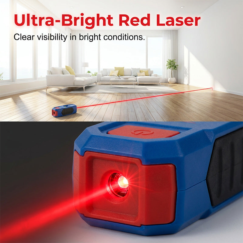Nivel láser magnético y detector de vigas 3 en 1