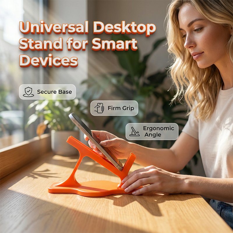 Creative Side-Viewing Stand for Phones & Tablets