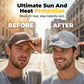 Gorra con ventilador alimentado por energía solar con carga USB