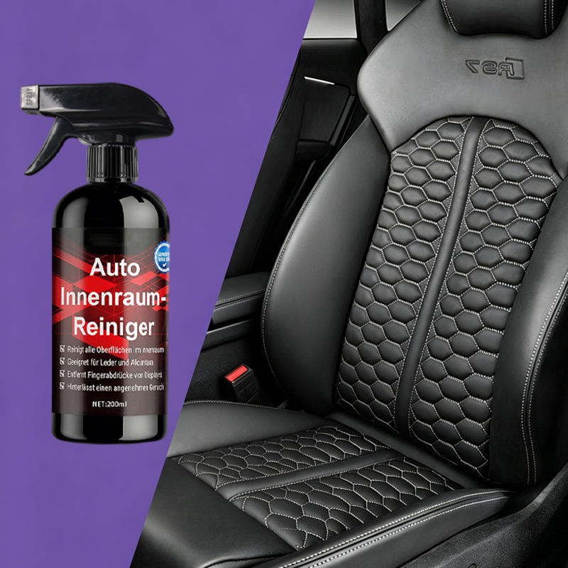Spray limpiador multisuperficies para el interior del coche