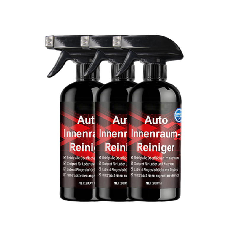Spray limpiador multisuperficies para el interior del coche