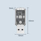 Control Remoto Inteligente por Voz USB para Aire Acondicionado con Luz Nocturna de 7 Colores