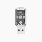 Control Remoto Inteligente por Voz USB para Aire Acondicionado con Luz Nocturna de 7 Colores