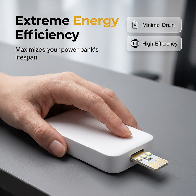Luz nocturna LED USB mini portátil