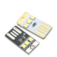 Luz nocturna LED USB mini portátil