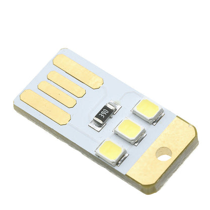 Luz nocturna LED USB mini portátil