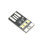 Luz nocturna LED USB mini portátil
