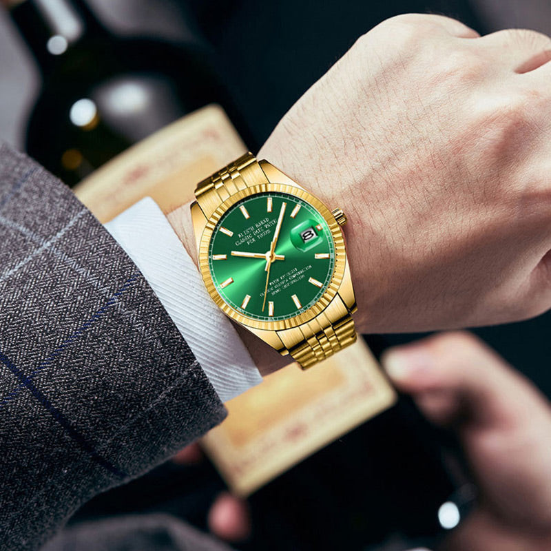 Herenmode Duurzaam Waterdicht Lichtgevend Horloge